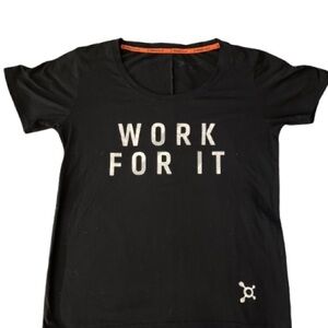 Black 'Work For It' T-Shirt